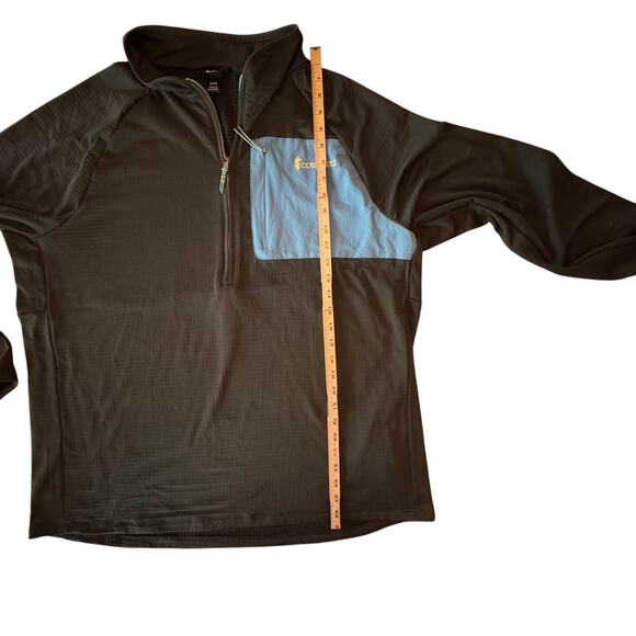 Cotopaxi Otero Fleece Half-Zip Pullover Men's 2XL XXL Green/Blue - Picture 7 of 9